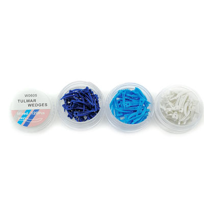 Sterile Tulwar Dental Wedges 120pcs/box Tulwar Wedges Mixed supplier