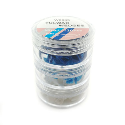 Sterile Tulwar Dental Wedges 120pcs/box Tulwar Wedges Mixed supplier