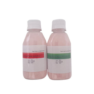 Denture Base Powder Green (Self- Curing) Dental Material/Denture Base Polymer Red (Heat- Curing) supplier