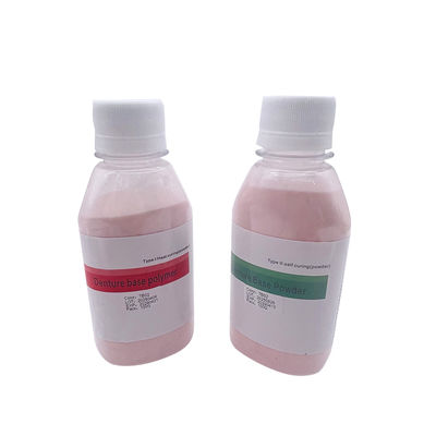 Denture Base Powder Green (Self- Curing) Dental Material/Denture Base Polymer Red (Heat- Curing) supplier