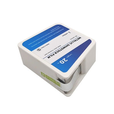 20m/Roll Dental Metallic Articulating Film 8μm Shimstock Occlusion Test Strip for Implant Crown Bridge Bite Checking supplier