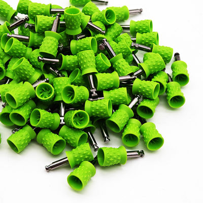 Dental Latch 4 Rib Flat Prophy Cup 100pcs/box for Teeth Polishing supplier