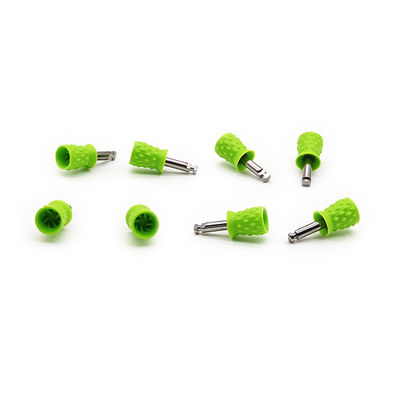 Dental Latch 4 Rib Flat Prophy Cup 100pcs/box for Teeth Polishing supplier