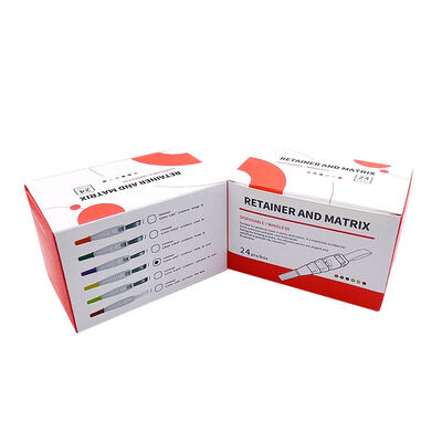 Dental Equipments Adjustable Handle Dental Matrix Ring Dental Matrices 6.2mm 24pcs/box supplier