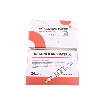 Dental Equipments Adjustable Handle Dental Matrix Ring Dental Matrices 6.2mm 24pcs/box supplier