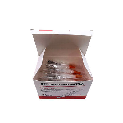 Dental Equipments Adjustable Handle Dental Matrix Ring Dental Matrices 6.2mm 24pcs/box supplier