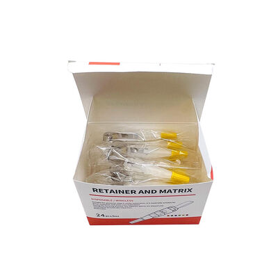 Dental Equipments Adjustable Handle Dental Matrix Ring Dental Matrices 6.2mm 24pcs/box supplier
