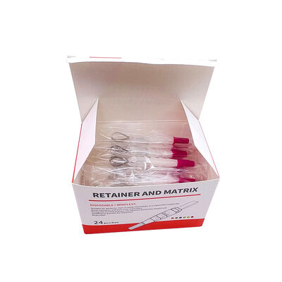 Dental Equipments Adjustable Handle Dental Matrix Ring Dental Matrices 6.2mm 24pcs/box supplier