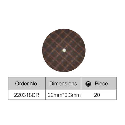 Dental Material Separating Disc / Durable Abrasive Dental Separating Cutting Disc Roughing Wheels / Dental Disc supplier
