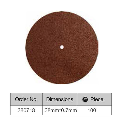 Dental Material Separating Disc / Durable Abrasive Dental Separating Cutting Disc Roughing Wheels / Dental Disc supplier