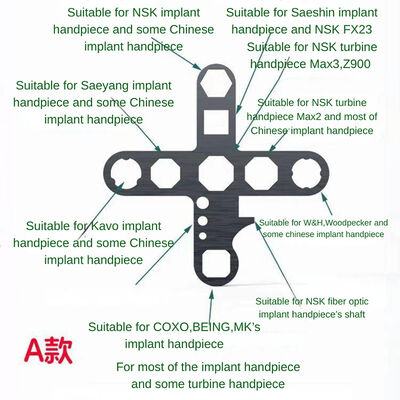 Dental Handpiece Repair Tools Back Cover Torque Wrench Key /Dental Handpiece Repair Tool Multi-Function Wrench supplier