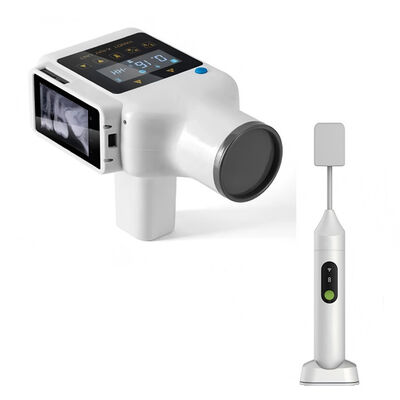 Color Touch Screen Angle Display Dental X-Ray Unit and Digital WiFi Wireless Intraoral Sensor 2-IN-1 Machine supplier