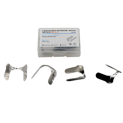 Dental Conyoured Anterior Matel Matrix M8 2.0 Professional Matrix supplier