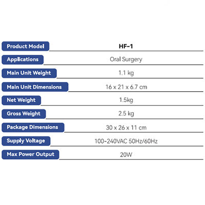 Cost-effective Portable Electrosurgery Unit High Frequency Cauterization Machine for Dental Implant Use supplier