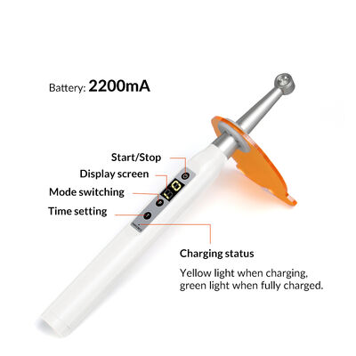 Cure Products Dentistry Clinic Laboratory Equipment Teeth Repair Dental Light 1 SEC LED Curing Light supplier