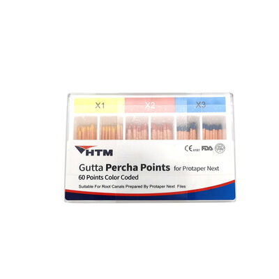 Dental Consumables Dental Products Root Canal Filling Material Tips Radiopacity Gutta Percha Point supplier