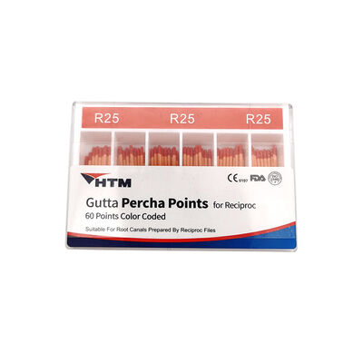 Dental Consumables Dental Products Root Canal Filling Material Tips Radiopacity Gutta Percha Point supplier