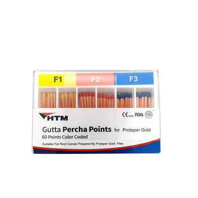 Dental Consumables Dental Products Root Canal Filling Material Tips Radiopacity Gutta Percha Point supplier