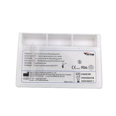 Dental Consumables Dental Products Root Canal Filling Material Tips Radiopacity Gutta Percha Point supplier