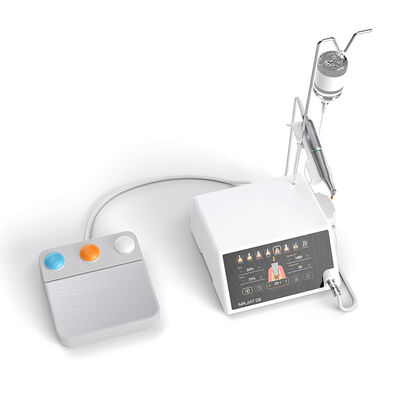 New Arrivals Dental Implant Motor System with 20:1 Fiber Optic Contra Angle and 20:1 Without Light Contra Angle supplier