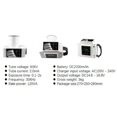 High Frequency Portable Handheld Wireless Dental X-ray Machine with Oral Imaging Digital Sensor/ Dental X-Ray Unit with Sensor supplier