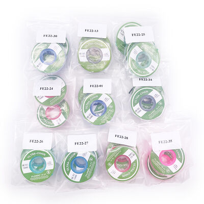 Dental Orthodontic Elastic Power Chain Ligature Ties Colorful Rubber Bands Brackets Braces Treatment Material supplier