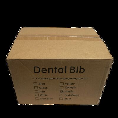 Dental Colorful Dental Bibs for Orthodontic 500 Pcs/carton supplier