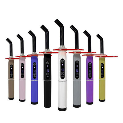 Clinic Dentist Dedicated Dental Materials Products Light Cure New Mode Adjustable Power Metal LED 1 SEC Curing Light supplier
