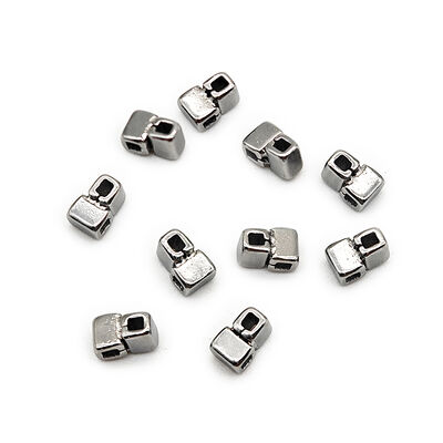 Dental Accessories Orthodontic Crimpable Cross tubes 10pcs/bag supplier
