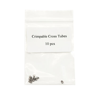 Dental Accessories Orthodontic Crimpable Cross tubes 10pcs/bag supplier