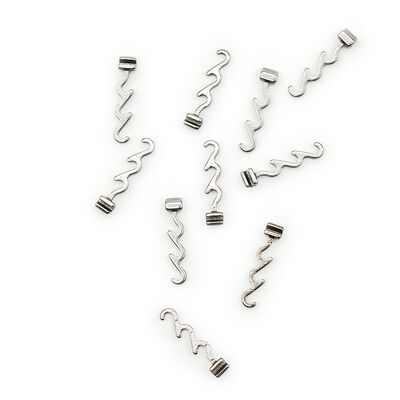 Dental Material Orthodontic Spiral Crimpable Hook Multi Bondable Crimpable Hook for Orthodontic Braces supplier