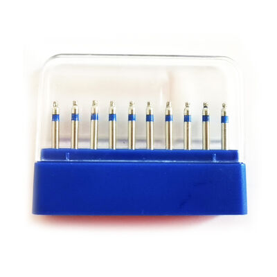 Dental Occlusal Reduction Burs Locate the Depth 0.6 - 2mm Blue Ring 10pcs/box supplier