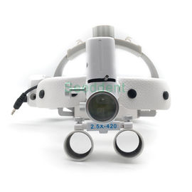 Wireless High Intensity LED Light Dental Loupes 2.5X/3.5X 5W Headband Type Medical Surgical Magnifying Glass SE-K027 supplier