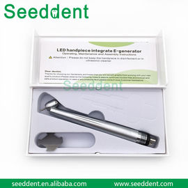 Single Water Spray Clean Head System 45 Degree Dental Surgical LED E-generator High Speed Handpiece 2 / 4 holes SE-H012L supplier