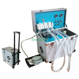 Portable Dental Unit with Air Compressor &amp; Storage Tanks / Dental Equipment SE-Q037 supplier