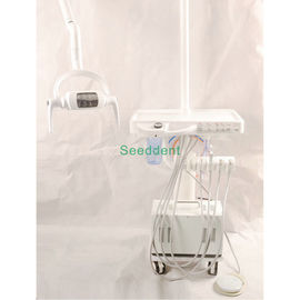 Mobile Dental Unit with LED Light / Dental Trolley with Air Pump SE-Q036 supplier