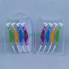 Dental Orthodontic Seahorse Interdental brush / korea import brush 0.7sss 8pcs/box SE-O140 supplier