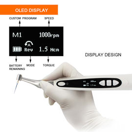 2020 New Dental wireless endo motor with built in apex locator &amp; 1:1 contra angle head SE-E052A supplier