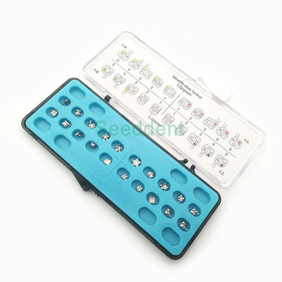 Dental Fashion Orthodontic Cartoon Shape Metal MBT Bracket / Dental Brace SE-O019 supplier