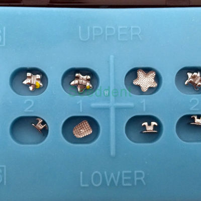 Dental Fashion Orthodontic Cartoon Shape Metal MBT Bracket / Dental Brace SE-O019 supplier