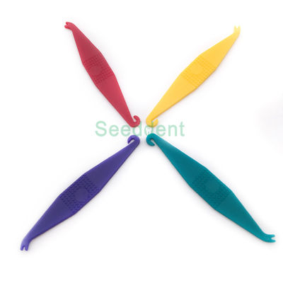 Orthodontic Dental Plastic Elastic Rubber Band Pull Hook Opener 50pcs/bag SE-O137 supplier