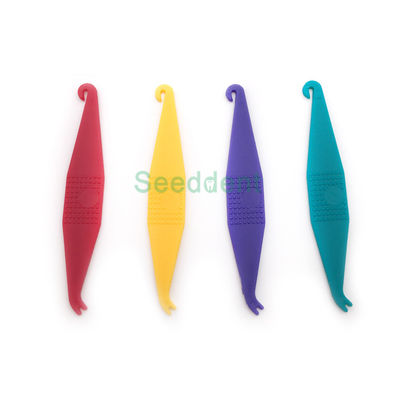 Orthodontic Dental Plastic Elastic Rubber Band Pull Hook Opener 50pcs/bag SE-O137 supplier