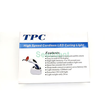 USA TPC 5W Cordless LED Dental Curing Light / Wireless Light Cure SE-L011 supplier