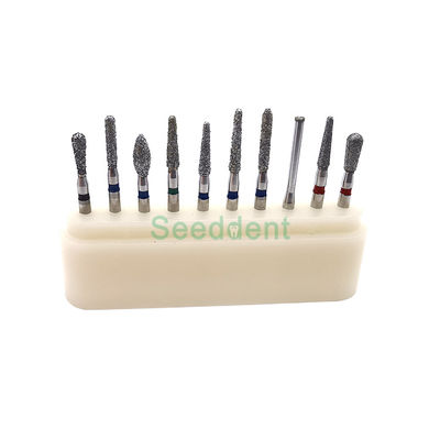 Dental Clinic Diamond Burs Kit Crown &amp; Bridge Preparation for Anterior / Posterior SE-4101-4102 supplier