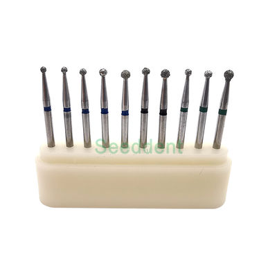 Dental Diamond Bur Kit Round Ball Shape Assorted in FG / RA SE-BR1901-BR1902-BR1903 supplier