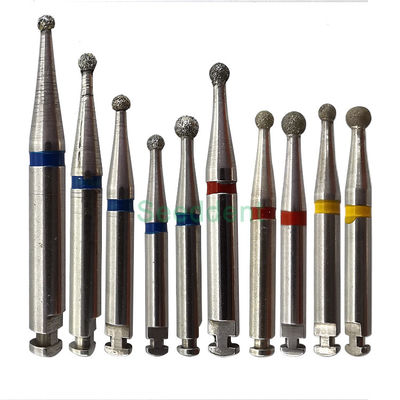 Dental Diamond Bur Kit Round Ball Shape Assorted in FG / RA SE-BR1901-BR1902-BR1903 supplier