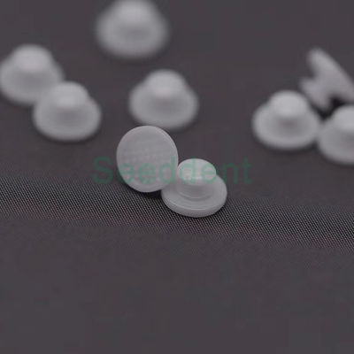 Orthodontic Zirconia Ceramic Lingual buttons / Dental orthodontics manufacture ceramic resin clear buttons SE-O110 supplier