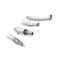 Dental Low Speed Handpiece Kit / Dental LED Handpiece High Speed with Contra Angle &amp; Straight Handpiece &amp; Micro Motor supplier