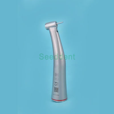 Dental Handpiece Mini Head 1:5 Fiber Optic Contra Angle / 1:5 Increase Fiber Optic Contra Angle Red Ring Handpiece supplier