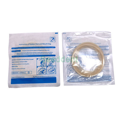 Disposable Dental Rubber Dam Mouth Gag Opener / O Shape Cheek Retractors 60bags/box SE-U030 supplier